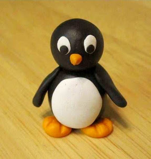 boneka pinguin dari plastisin 9 2022