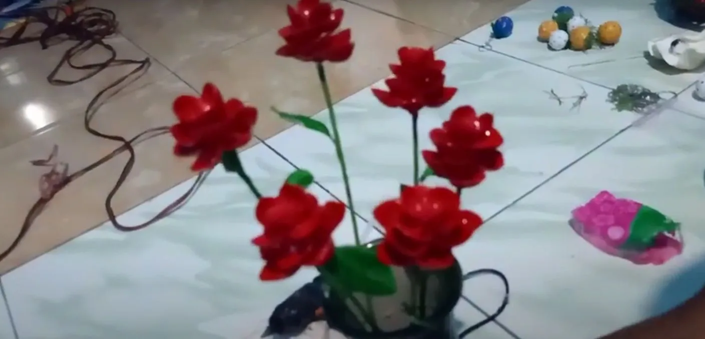 Cara Membuat Bunga Dari Kulit Kerang Yang Mudah Dan Simpel
