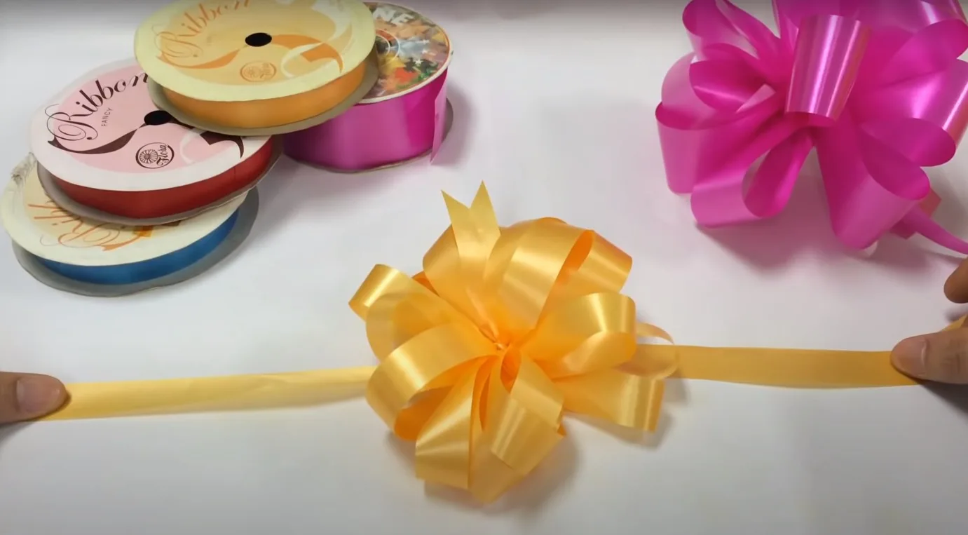 Cara Membuat Bunga Dari Pita Jepang Yang Mudah